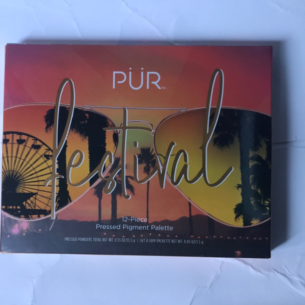 Pür 12 Piece  Pressed  Pignent Palette FESTIVAL